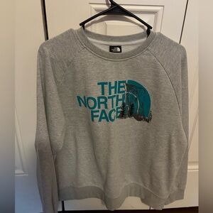 The North Face Gray Sweatshirt